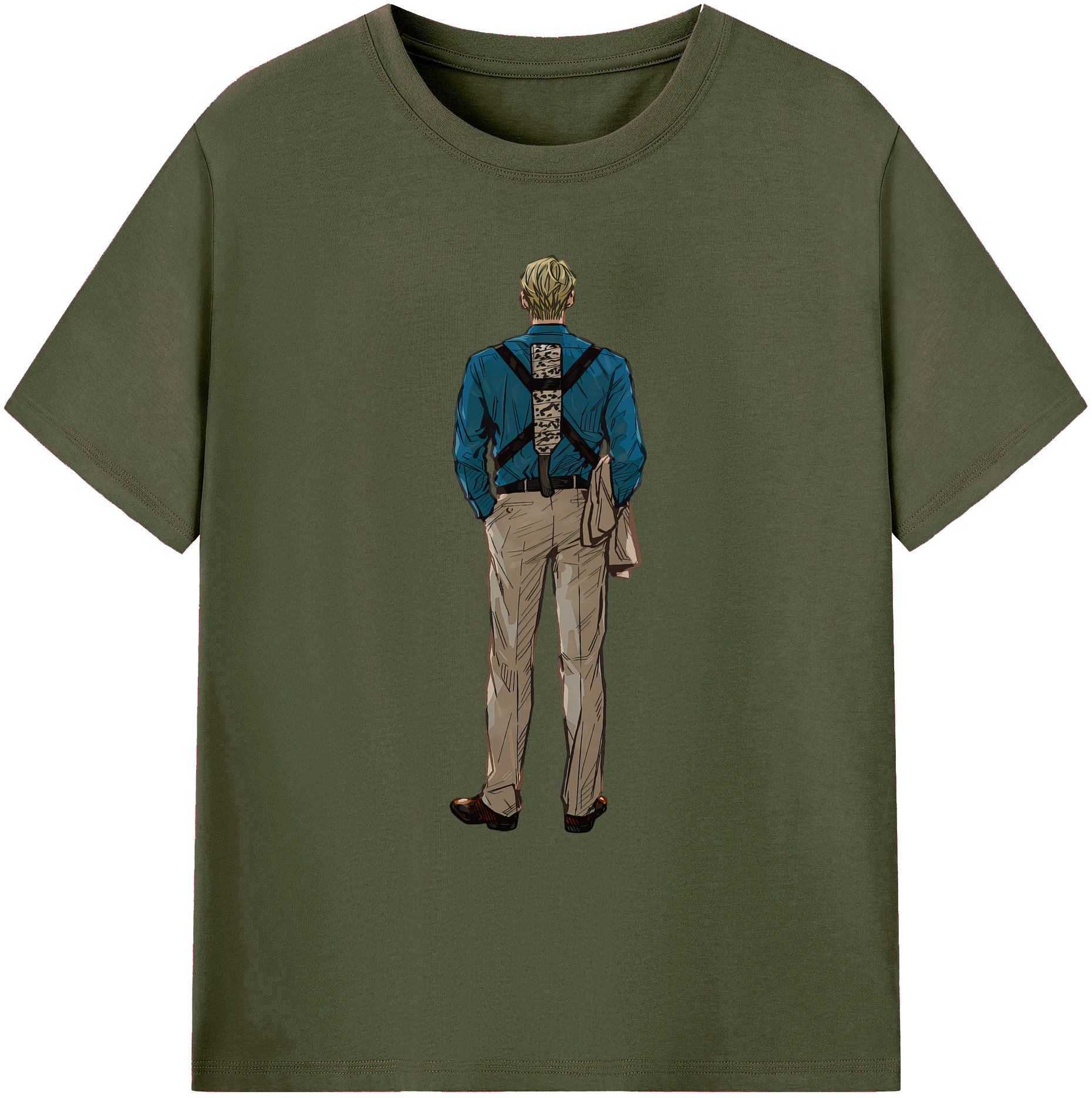 （画像用） 呪術廻戦 Jujutsu Kaisen 綿100％ メンズ半袖Tシャツ｜肌触りやわらか＆通気性